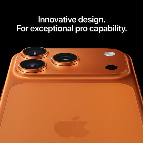 Apple iPhone 17 Pro , 256 GB , 12 GB , 5G , Dual-SIM - Cosmic Orange